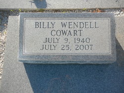 Billy Wendell Cowart (1940-2007)