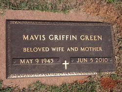  Mavis <I>Griffin</I> Green
