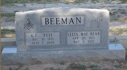  Cleta Mae <I>Bean</I> Beeman