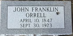  John Franklin “Frank” Orrell