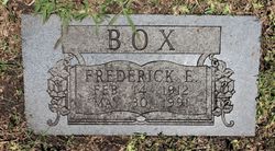  Frederick Ernest Box