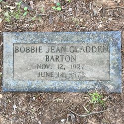  Bobbie Jean <I>Gladden</I> Barton