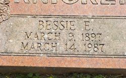  Bessie E <I>Baker</I> Knickerbocker