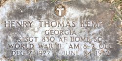 SSGT Henry Thomas Kemp Jr.