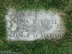  Edna V. <I>Boyle</I> Secord