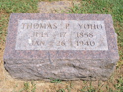 Thomas Patterson Yoho (1858-1940): homenaje de Find a Grave