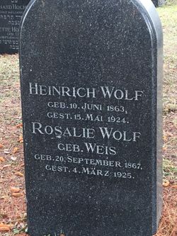  Heinrich Wolf