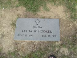 Letha Mae Waddell Hooker (1891-1967)