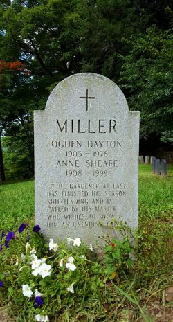  Anne <I>Sheafe</I> Miller