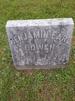 Dr Benjamin Earl Bowen