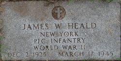 PFC James W Heald