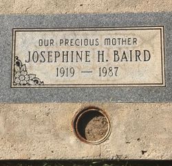  Josephine H Baird
