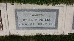  Helen M <I>Mancuso</I> Peters
