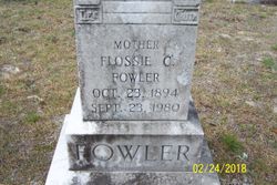 Flossie Ann <I>Chestnut</I> Fowler