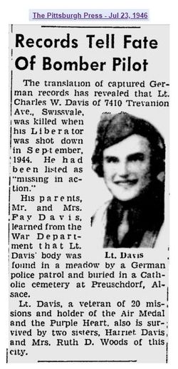1LT Charles W. Davis