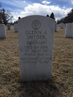  Glenn A Snyder