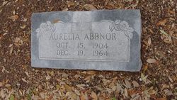  Aurelia “Marie” <I>Woodall</I> Abbnor