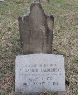 Rev Alexander Calderhead