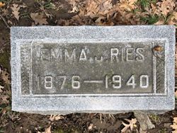  Emma Jane <I>Griffith</I> Ries