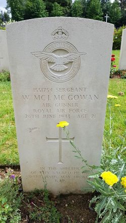 Sergeant ( Air Gnr. ) William Mcilwee McGOWAN
