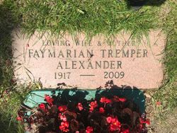  Faymarian <I>Tremper</I> Alexander