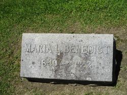  Maria L. <I>Tuttle</I> Benedict