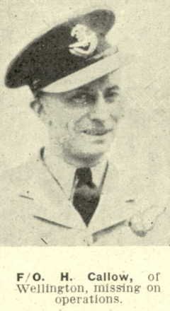 Flying Officer (Nav.) Horace Callow