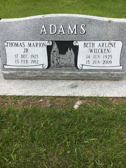  Thomas Marion Adams Jr.