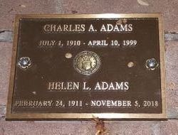  Charles Albert Adams
