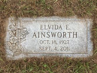  Elvida E Ainsworth