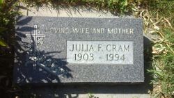 Julia Frances <I>Archer</I> Cram