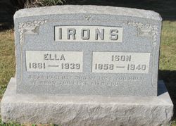 Ison Benjamin Irons (1858-1940) - Mémorial Find a Grave