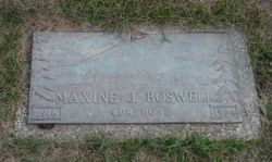  Maxine J. <I>Anderson</I> Boswell