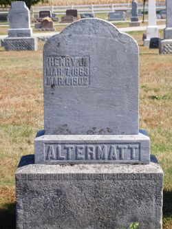  Henry J Altermatt