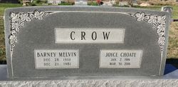 Joyce Maureen Choate Crow (1916-2016)