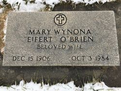  Mary Wynona <I>Eifert</I> O'Brien
