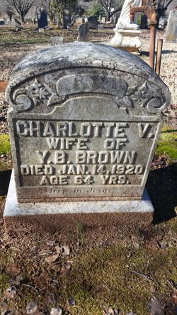  Charlotte Virginia <I>Ivey</I> Brown