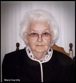 Mary Elizabeth Croy Lilly (1914-2007)