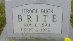 Jerome Duck Brite (1894-1979)