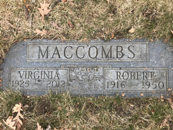 Capt Robert D. MacCombs