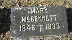  Mary C. <I>McMullen</I> McBennett
