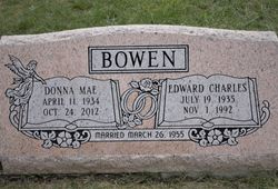  Donna Mae <I>Goheen</I> Bowen