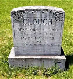 Mary F <I>Carter</I> Clough