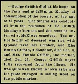  George Washington Griffith