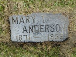  Mary T <I>Sundine</I> Anderson