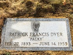  Patrick Francis “Packy” Dyer