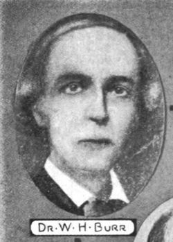 Dr William Hudson Burr