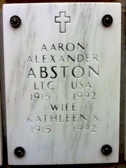  Aaron Alexander Abston