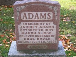  Jacob T Adams