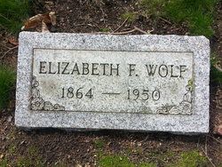  Elizabeth F. <I>Lytle</I> Wolf
